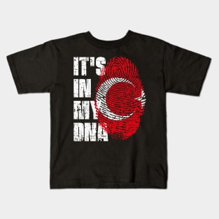 IT'S IN MY DNA Turkey Flag Boy Girl Gift Kids T-Shirt